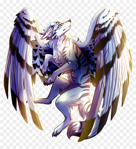 Pictures Of Anime Wolves With Wings Aia