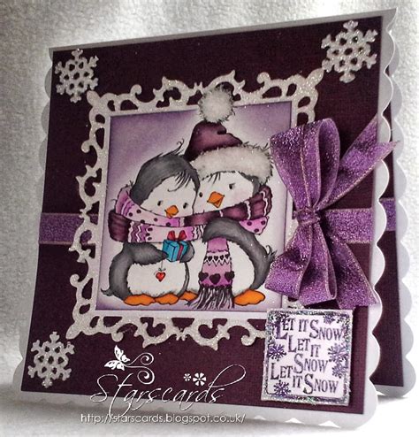 Stars Cards Warm Winter Wishes Sugar Nellie Pfpdt