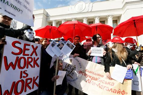 sex workers rally in kiev abs cbn news