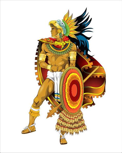 Azteca Aztec Art Mayan Art Aztec Warrior