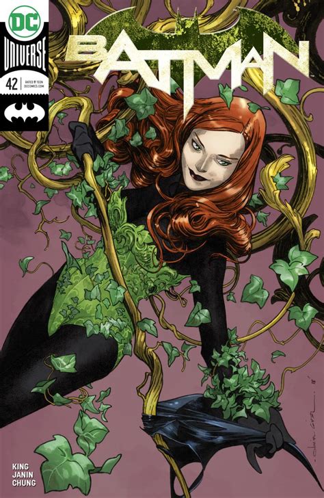Poison Ivy Dc Comics Batman Comic Cover Poison Ivy Comic