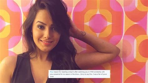 Anita Hassanandani Has A Perfect Reply For A Fan Lashing Out At Her For Her Role In Yeh Hai