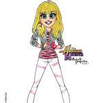 Desenhos Para Colorir De Hannah Montana