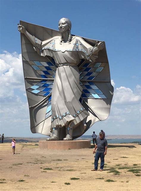 In 2016 The 50 Foot Tall Dignity Was Unveiled In South Dakota