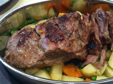Butterflied Leg Of Lamb With Veges And Gravy By Kmcgibbon On