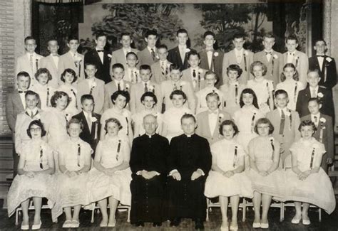 Class Of 1956 St Wenceslaus Catholic School