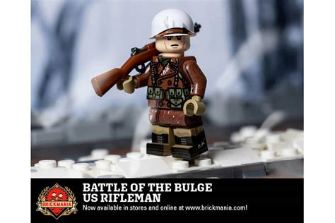 Brickmania Custom Minifigures Battle Of The Bulge Us Rifleman