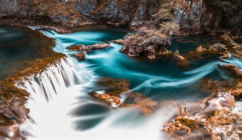 Waterfalls And Rapids Landscape And Scenery Image Free Stock Photo