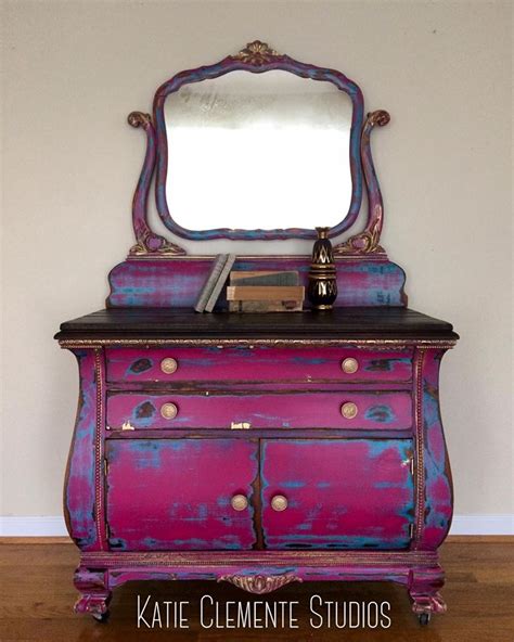 Inspect the size of the hole in the back of the drawer pull. Boho chic chest! | General Finishes 2018 Design Challenge
