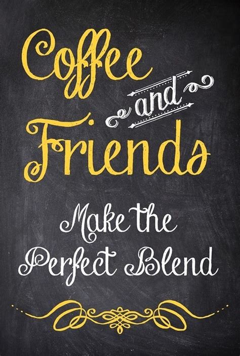 Get a free gift tag printable to make a coffee gift basket. Cool Coffee Sayings | Coffee and Friends Make the Perfect ...