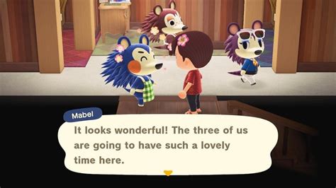 Mabel Brings Her Sisters On Vacation In Animal Crossing New Horizons