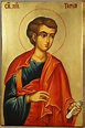 Saint Thomas the Apostle Hand-Painted Icon - BlessedMart