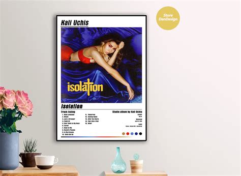 Kali Uchis Isolation Album Cover Poster Etsy