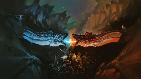 3840x2160 Ice Fire Dragon Game Of Thrones 8k 4k Hd 4k Wallpapers