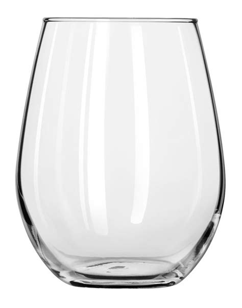 Libbey 217 Stemless 11 75 Ounce White Wine Glass 12 Cs Wasserstrom
