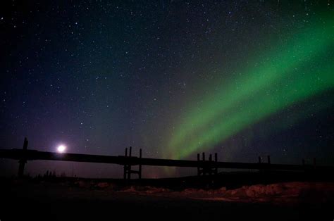 Northern Lights Aurora Borealis Fairbanks Alaska Airlink