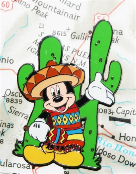 Disney Auction Exclusive Limited Edition 100 Mickey Mouse Mexico New