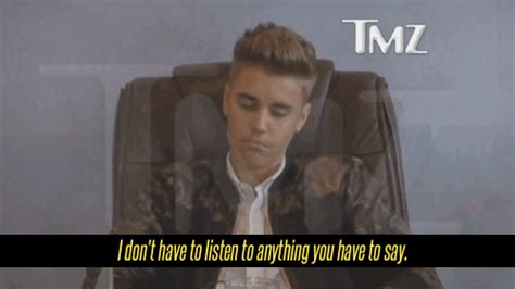 The 21 Brattiest Moments From Justin Bieber S Very Bratty Video Deposition E News