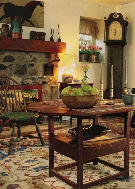 Farmhouse Interior Early American Decor Inside This Vintage Farmhouse Seems Perfect Love
