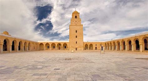 Schéma De La Mosquée De Kairouan Kairouan Tunisia Oqba Sidi Moschee