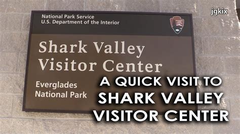Shark Valley Visitor Center Everglades National Park Youtube
