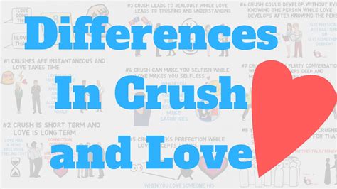 Difference Between Crush And Love 8 Major Points Youtuberandom