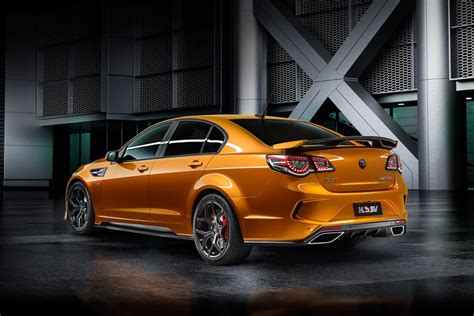 Hsv was building its entire range except the grange limousine all the way through the final weeks of production: 2017 HSV GTSR W1 sold out