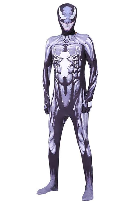 Venom Symbiote Suit Costume For Boys And Men Hallowitch Costumes