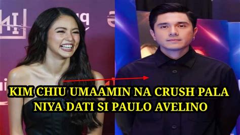 Kim Chiu Umaamin Na Crush Niya Ang Poging Actor Na Si Paulo Avelino Kim Chiu And Paulo Avelino