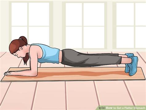 3 Ways To Get A Flatter Stomach Wikihow