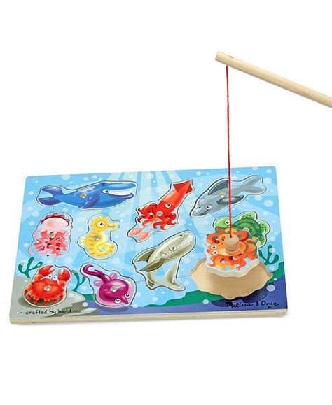 Melissa And Doug Toy Fishing Magnetic Puzzle Game And Reviews Macys