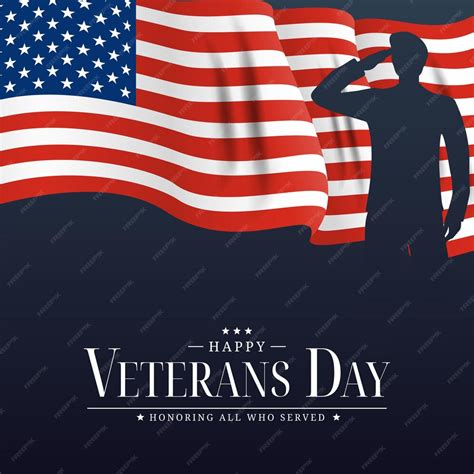 Premium Vector Usa Veterans Day Poster Vector Illustration Eps10
