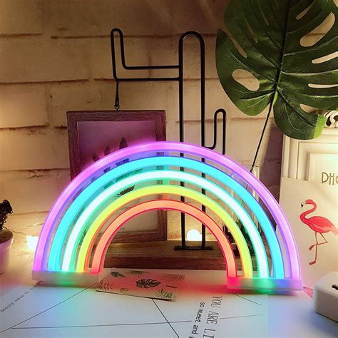 Maybe you would like to learn more about one of these? HOT Cute Rainbow Neon Sign,LED Rainbow Light/Lamp for Dorm ...