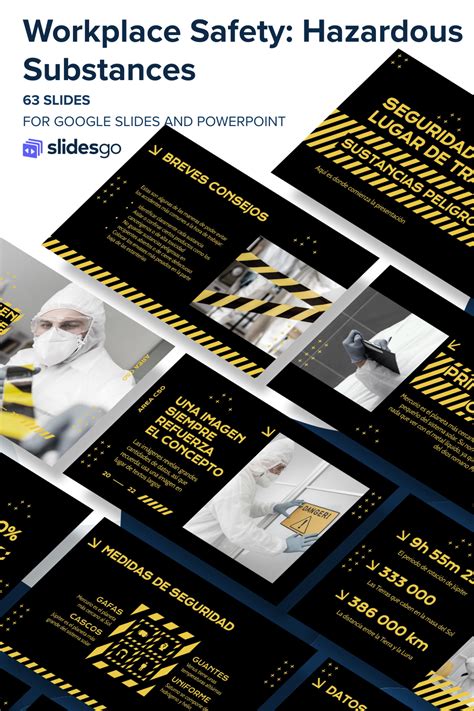 Workplace Safety Hazardous Substances Google Slides Ppt