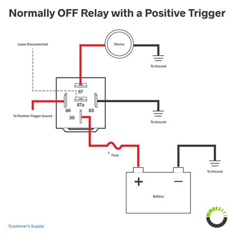 12v Normally Closed Relay Wiring Diagram