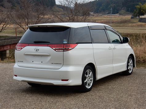 The initial models of toyota estima cars are produced in 1990, which went for sale in the same era. Featured 2006 Toyota Estima Aeras at J-Spec Imports
