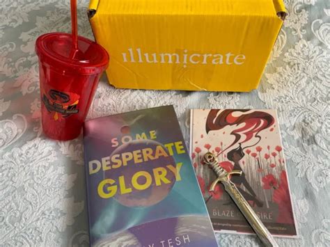 ILLUMICRATE APRIL Be My Enemy Box Some Desperate Glory By Emily