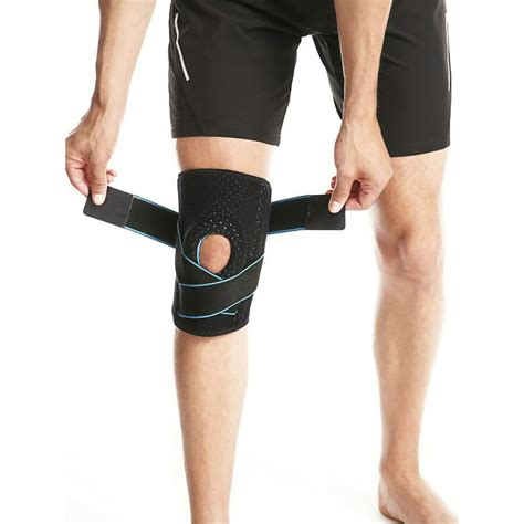 Knee Brace Adjustable Neoprene Open Knee Sleeve For Arthritis Pain And