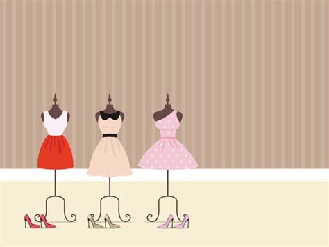 Dresses Clothing Backgrounds Beige Design Pink Red Templates