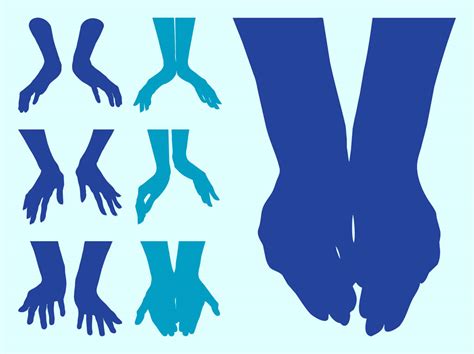 Download Open Hands Silhouettes Vector Art & Graphics | freevector.com