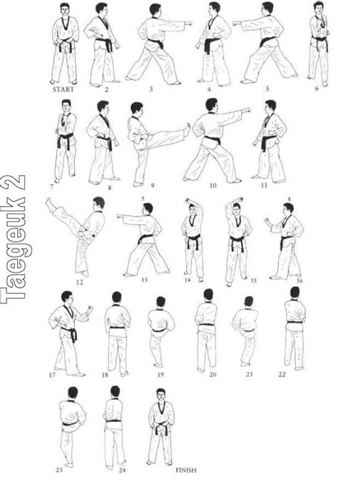 Taekwondo Moves List With Pictures