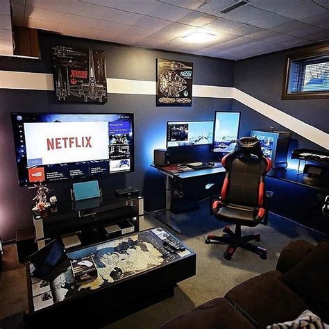 Best Video Game Room Ideas For Gamers Guide ☼ Via