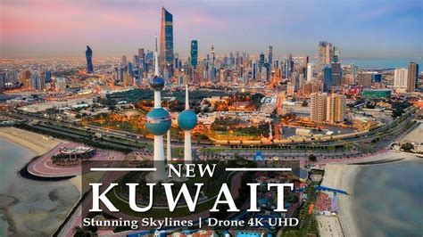 Kuwait City Kuwait 🇰🇼 By Drone 4k Ultrahd مدينة الكويت من فوق