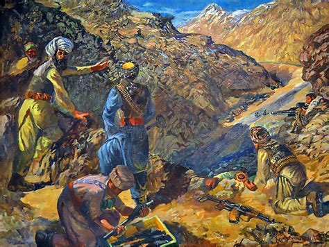 Pin Su Soviet Afghan War Art