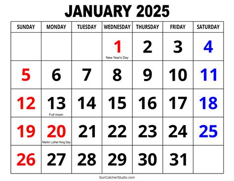 Create A Personalized Calendar For January 2025 Betty Kassia