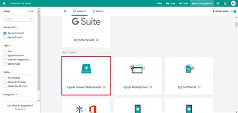 There are two different onedrive apps — the universal app and the desktop client. Egnyte Connect Guide