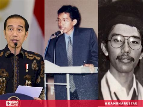 Jokowi Waktu Muda Pakai Kaca Mata Sekarang Kok Tidak Foto Foto Masa Muda Palsu Indozoneid