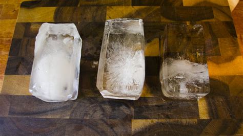 Luke, mile, forky and bonz leave. Big, Clear Blocks Of Ice Are Neat