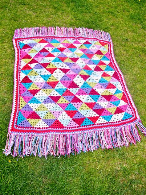 Crochet Picnic Blanket Weave Free Crochet Knitting Patterns And