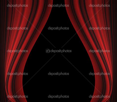 Spotlight On Stage Curtain Stock Photo By ©sapfirhik 25215779
